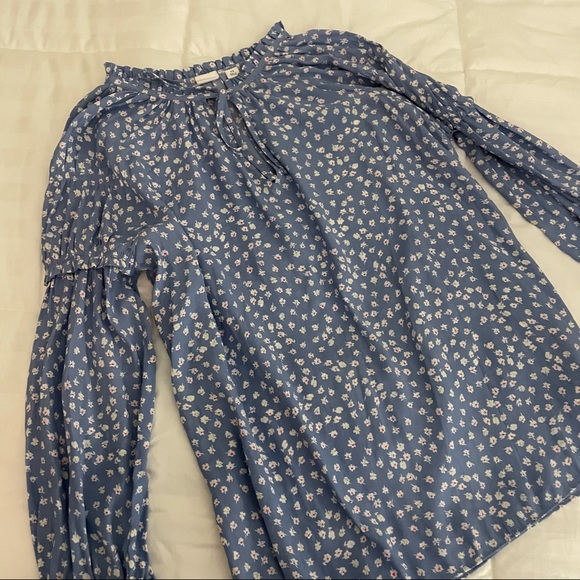 BOGO Gap Floral Puff Sleeve Blouse - Picture 5 of 5